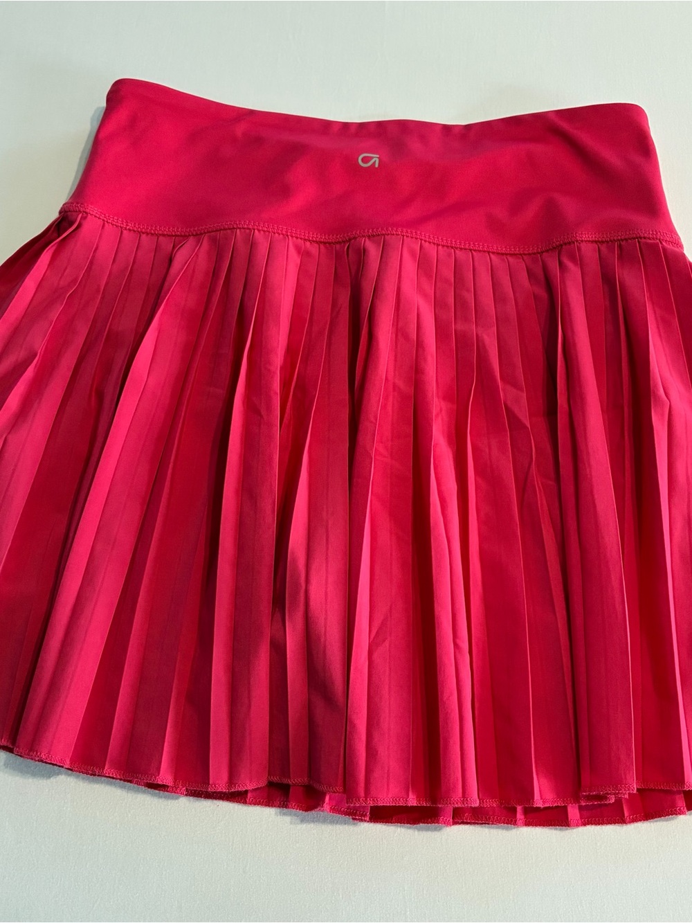 GapFit High-Rise Pleated Tennis Skirt Skort Pink Size Medium M - Picture 7 of 7